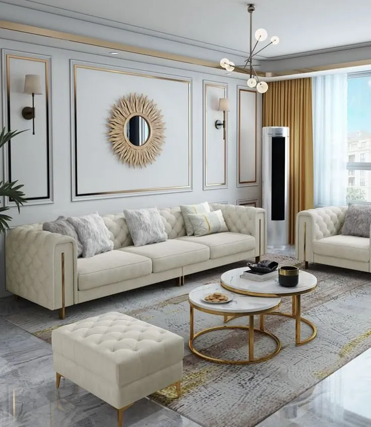 Grand living and dining interior Amravati
